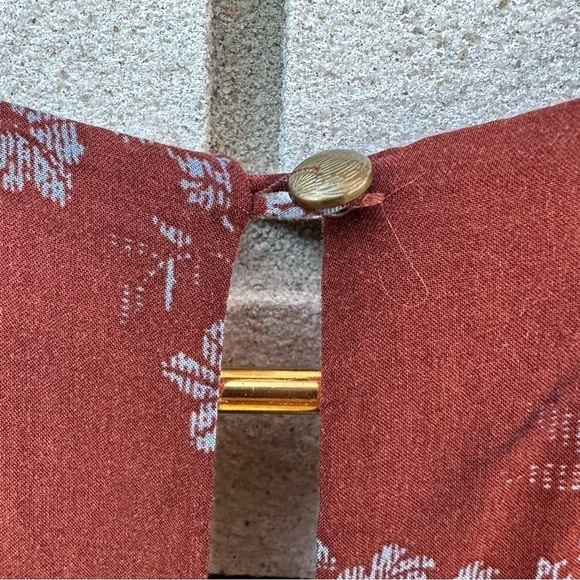 Urban Outfitters Ecote Paisley Plunge Front Romper - Picture 9 of 12